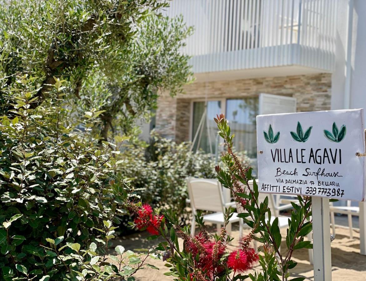 Villa Le Agavi Luxory Beach Surfhouse Bellaria-Igea Marina Ngoại thất bức ảnh