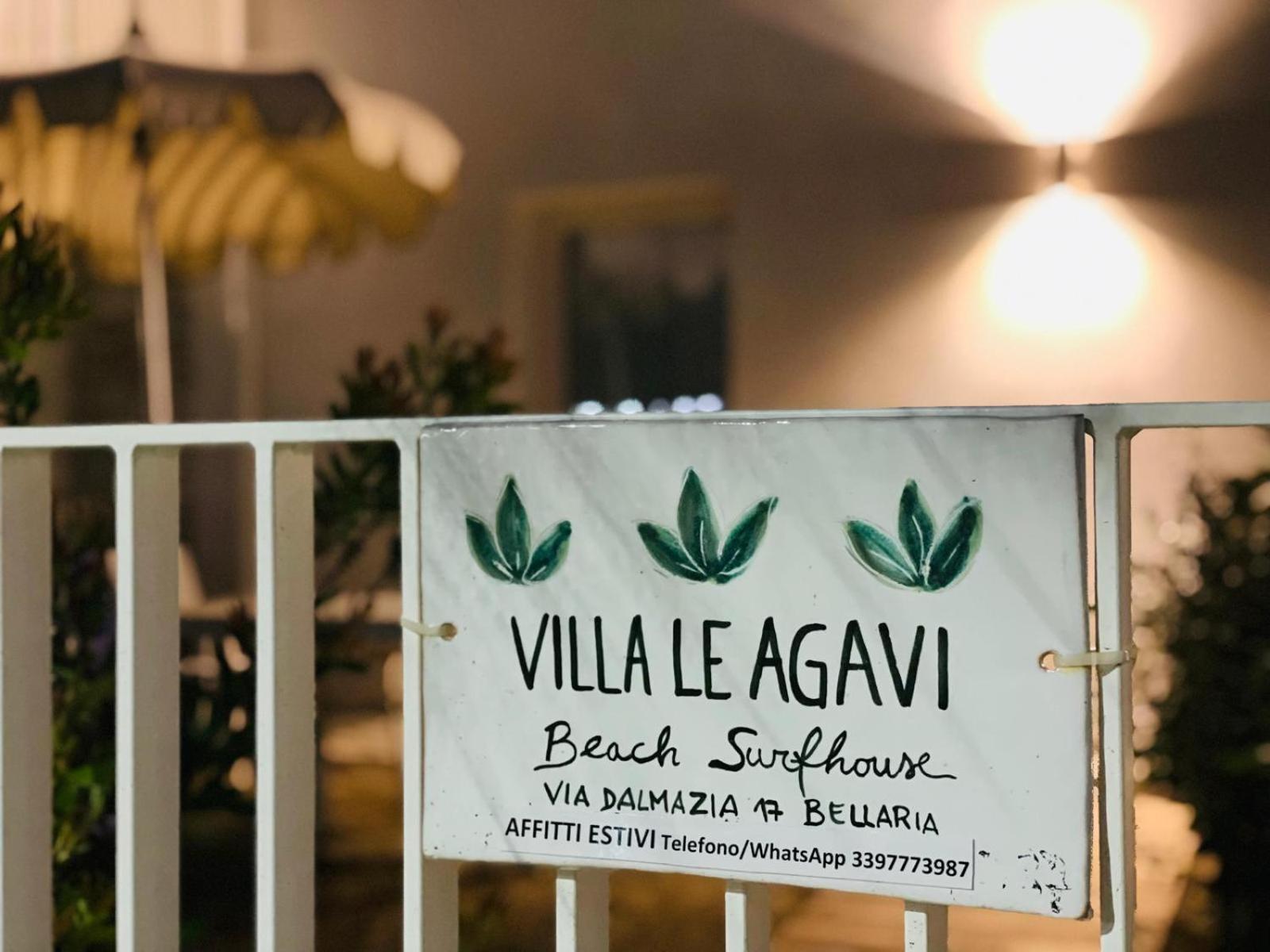 Villa Le Agavi Luxory Beach Surfhouse Bellaria-Igea Marina Ngoại thất bức ảnh